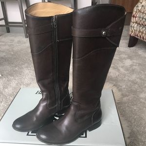 Frye Molly Button Tall Riding Boots